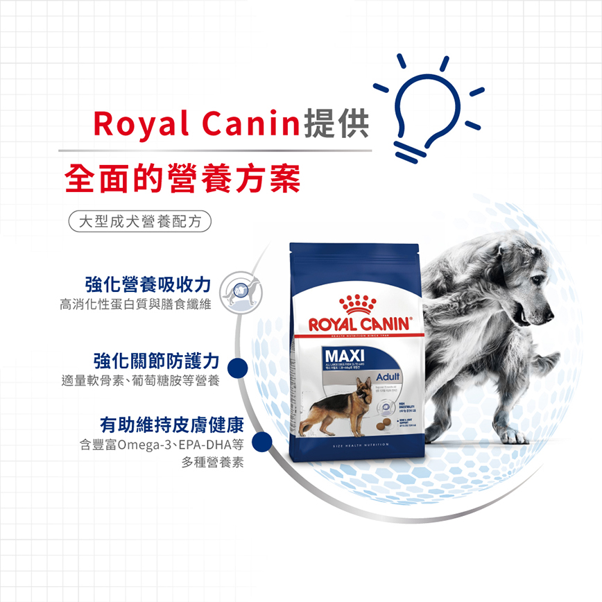Royal Canin 狗糧 法國皇家狗糧 大型成犬營養配方 GR26 4kg (圖片5)