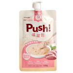 Push! 噗滋包 嚴選貓咪主食肉泥 櫻桃鴨 110g (PH03) 貓零食 寵物零食 Push! 寵物用品速遞