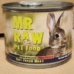 MR RAW 純天然罐頭 兔肉配方 200g (貓狗共用) (R200g) 貓罐頭 貓濕糧 Mr Raw 寵物用品速遞