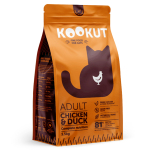 KOOKUT 天然無穀物成貓糧 雞肉鴨肉 1.5kg (CFKUFF9515216) 貓糧 貓乾糧 KOOKUT 寵物用品速遞