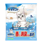 紙貓砂 Unicharm 日本消臭結團紙貓砂 沐浴香 5L (UCf1) 貓砂 紙貓砂 寵物用品速遞