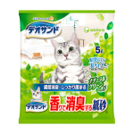 紙貓砂 Unicharm 日本消臭結團紙貓砂 庭園香 5L (UCf2) 貓砂 紙貓砂 寵物用品速遞
