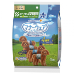 Unicharm 公⽝⽤禮儀褲-SS-碼  2.5-4kg  30-35cm  4片 (ucj1ss1) 狗狗 狗尿墊 寵物用品速遞