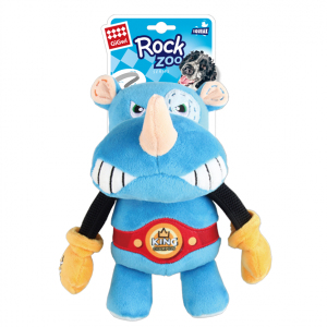 GiGwi-Rock-Zoo拳擊手系列-金牌犀牛-6779-GIGWI-寵物用品速遞