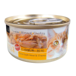 SEEDS   貓罐頭   Tuna全天然貓罐   ⽩身鮪⿂+芝⼠   70g  (tn02) 貓罐頭 貓濕糧 SEEDS 寵物用品速遞