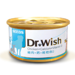 SEEDS-狗罐頭-Dr-Wish營養慕絲-雞⾁-鈣-維他命D-85g-dw05-SEEDS-寵物用品速遞
