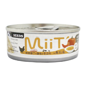 SEEDS-狗罐頭-MiiT雞丁機能湯罐-鮮嫩雞丁南⽠湯佐雞絲奇亞籽-80g-mt05-SEEDS-寵物用品速遞