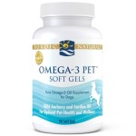 Nordic Naturals Omega-3 Pet Soft Gels for Dogs 軟凝膠90粒 (犬用) 狗狗保健用品 營養保充劑 寵物用品速遞
