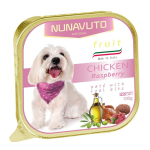 NUNAVUTO 狗罐頭 鋁製餐盒 雞肉+紅莓 100g (NU202789) 狗罐頭 狗濕糧 NUNAVUTO 寵物用品速遞