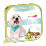 NUNAVUTO 狗罐頭 鋁製餐盒 羊肉+蘋果 100g (NU202802) 狗罐頭 狗濕糧 NUNAVUTO 寵物用品速遞