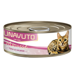 NUNAVUTO 貓罐頭 慕斯系列 吞拿魚+三文魚 60g (NU203229) 貓罐頭 貓濕糧 NUNAVUTO 寵物用品速遞