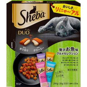 貓小食-Sheba-Duo-貓零食-日本貓貓夾心酥-精選奢華魚味-20g-10袋入-Sheba-寵物用品速遞