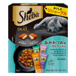 Sheba Duo 貓零食 日本貓貓夾心酥 精選鮮魚味 20g 10袋入 貓小食 Sheba 寵物用品速遞
