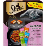 Sheba Duo 貓零食 日本貓貓夾心酥 海鮮 20g 10袋入 貓零食 寵物零食 Sheba 寵物用品速遞