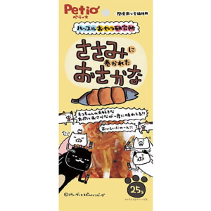 貓小食-Petio-貓小食-低脂健康雞柳肉沙甸魚卷-DHA-EPA-25g-90603131-Petio-寵物用品速遞