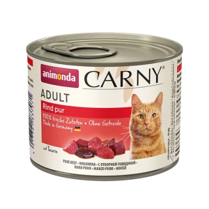 貓罐頭-貓濕糧-Animonda-Carny-無穀物成貓主食罐-牛肉-200g-90401187-Animonda-寵物用品速遞