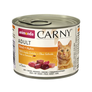 貓罐頭-貓濕糧-Animonda-Carny-無穀物成貓主食罐-牛-雞-200g-90401183-Animonda-寵物用品速遞