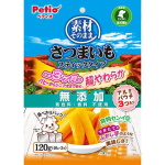 Petio 狗零食 天然原味 無添加超柔軟香甜高纖甘薯條 120g (90503153) 狗小食 Petio 寵物用品速遞