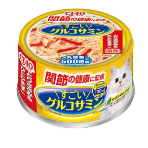 貓罐頭-貓濕糧-CIAO-日本貓罐頭-關節配方-雞肉及蟹棒味-A-222-CIAO-INABA-寵物用品速遞