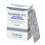 Protexin Synbiotic D-C 益生菌補充劑 50粒裝 (貓犬用) 貓咪保健用品 腸胃 關節保健 寵物用品速遞