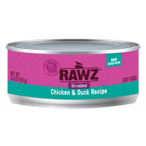 貓罐頭-貓濕糧-RAWZ-貓罐頭-肉絲主食罐-雞肉及鴨肉-85g-02044-RAWZ-寵物用品速遞