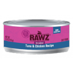 RAWZ 貓罐頭 肉絲主食罐 吞拿魚及雞肉 85g (RZCTC085) 貓罐頭 貓濕糧 RAWZ 寵物用品速遞