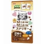 AIXIA愛喜雅 MiawMiaw 日本貓脆餅 牛肉+芝士味 30g (MMS-11) 貓零食 寵物零食 MiawMiaw 寵物用品速遞