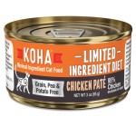 KOHA 主食貓罐頭 單一蛋白系列 雞肉肉醬 3oz (KC3CH) 貓罐頭 貓濕糧 KOHA 寵物用品速遞