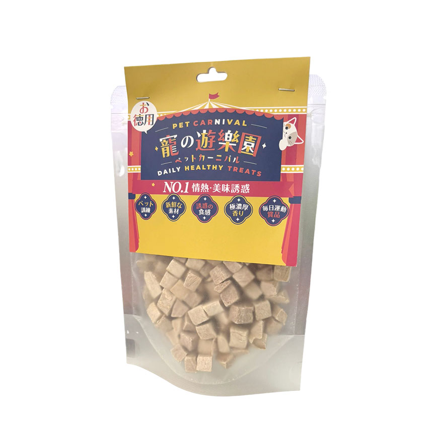 寵之遊樂園 凍乾 貓零食 狗零食 鴨肉粒 60g (隨機包裝) (圖片4)