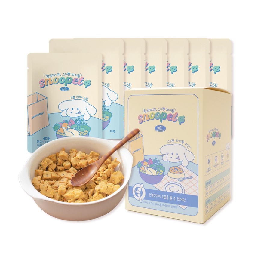 Snoopet γ 狗濕糧 鮮肉主食餐包 雞肉配方 100g (SP-1346) (圖片3)