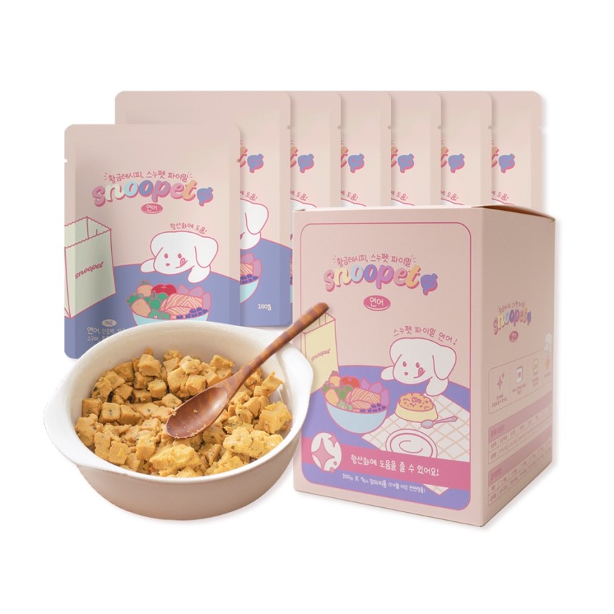 Snoopet γ 狗濕糧 鮮肉主食餐包 三文魚配方 100g (SP-1379) (圖片3)