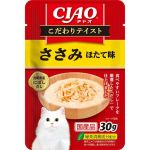 CIAO 貓小食 日本 INABA 特製濕糧包 雞柳扇貝味 30g (IC-503) 貓小食 CIAO INABA 貓零食 寵物用品速遞