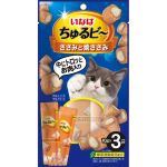 CIAO 貓零食 日本 INABA 軟心粒粒零食 雞柳和烤雞柳味 10g×3袋 (QSC-268) 貓零食 寵物零食 CIAO INABA 貓零食 寵物零食 寵物用品速遞