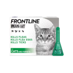 貓咪保健用品-FRONTLINE-Plus-for-Cats-Kittens-貓用殺蝨滴-FPCAT-新包裝-杜蟲殺蚤用品-寵物用品速遞