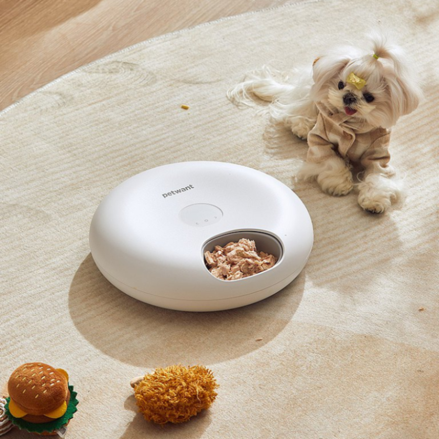 PETWANT 寵物智能乾濕餵食器-無線充電式 F13-L✦限買一台✦ (圖片4)