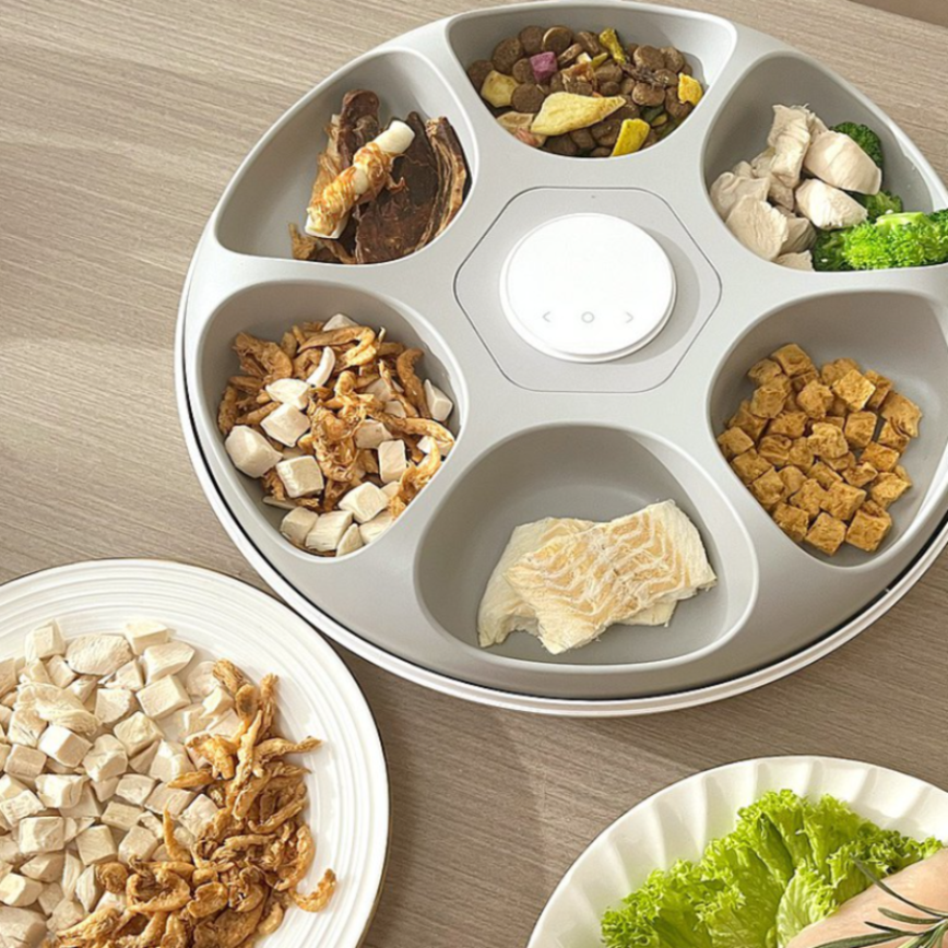 PETWANT 寵物智能乾濕餵食器-無線充電式 F13-L✦限買一台✦ (圖片8)