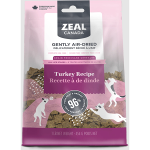 狗糧-ZEAL-狗糧-加拿大無榖物風乾-凍乾糧-火雞配方-1lb-CJ1609-ZEAL-寵物用品速遞