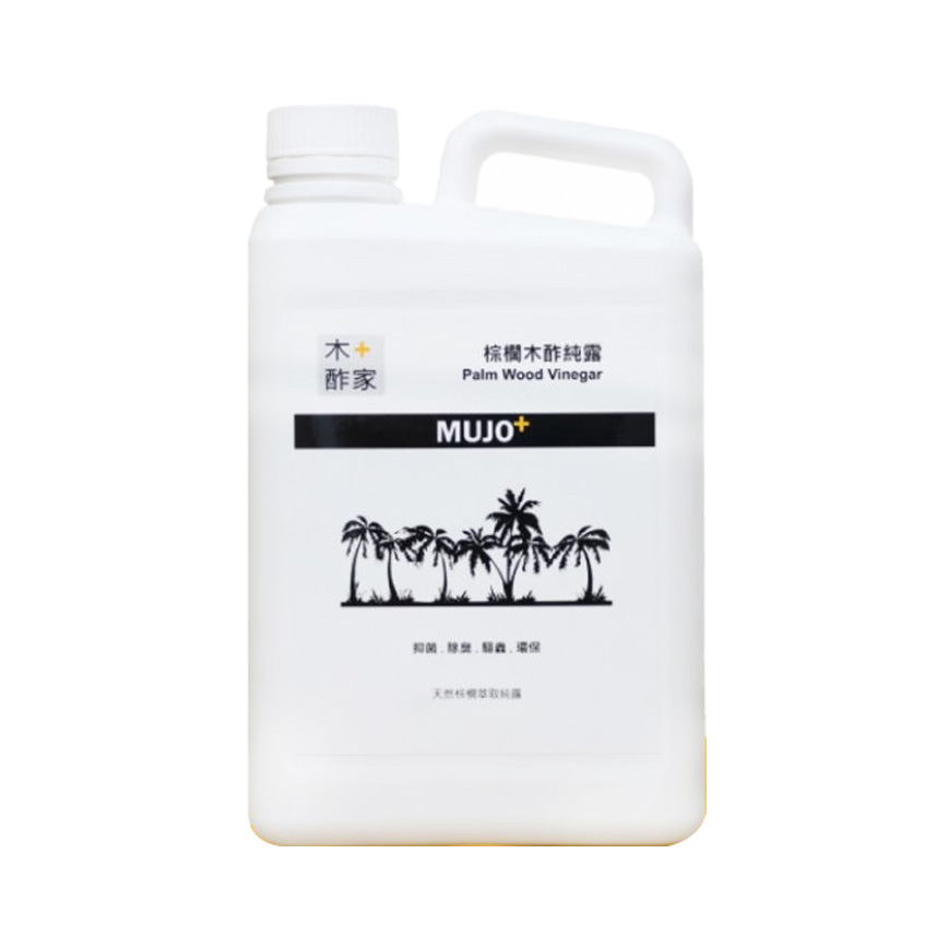 MUJO MUJO+ 木酢家 居家毛孩潔淨清潔液 棕櫚木酢純露 1000ml (mujo0005)