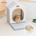 Dfang 寵物床墊 Pet House 附延伸休息墊 M碼 (46cmX72cmX59cm) 貓犬用日常用品 寵物床墊用品 寵物用品速遞