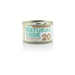 Natural Code 貓罐頭 吞拿⿂ & ⾖ & 海藻 Tuna & Beans & Seaweeds 85g (1119) 貓罐頭 貓濕糧 Natural Code 寵物用品速遞