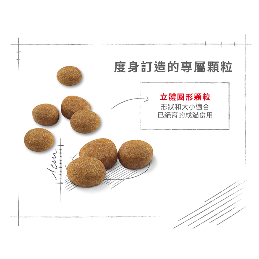 Royal Canin 貓糧 法國皇家貓糧 健康營養系列 絕育成貓營養配方 STL37 2kg (2272000) (圖片6)
