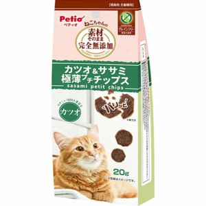 貓小食-Petio-貓小食-完全無添加-極薄鰹魚-雞柳肉脆片-20g-90603498-Petio-寵物用品速遞