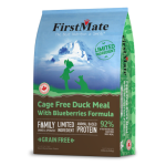 FirstMate 貓糧 無穀物全貓糧 鴨肉+藍莓 1.8kg (4lb) 貓糧 貓乾糧 FirstMate 寵物用品速遞