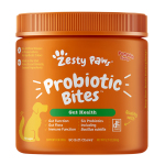 Zesty-Paws-益生菌咀嚼軟粒-南瓜味-PROBIOTIC-BITES-PUMPKIN-90CT-JAR-003271-TBS-腸胃-關節保健-寵物用品速遞