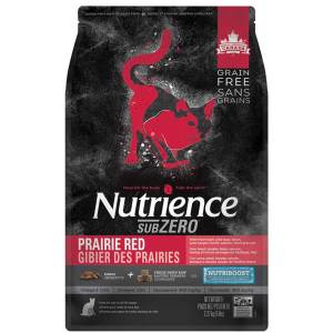 貓糧-Nutrience-SUBZERO-無穀物貓糧-全貓配方-凍乾脫水鮮牛肝配紅肉及海魚-2_5lbs-1_13kg-C2593C-紅黑-Nutrience-寵物用品速遞