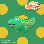 HelloDOG 玩具嚴選 貓薄荷解壓玩具 綠鱷魚 1件 狗玩具 HelloDOG 寵物用品速遞