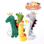 貓咪玩具-HelloDOG-高級毛絨系列-貓薄荷解壓玩具-恐龍小雞企鵝貓玩具-一個-隨機款-其他-寵物用品速遞