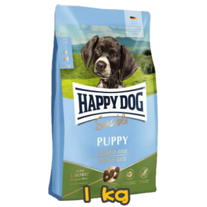 狗糧-Happy-Dog-Sensible-狗糧-羊肉-米飯幼犬配方-1kg-61015-Happy-Dog-寵物用品速遞