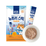 Nutriplan 營養企劃 韓國肉泥餐包 鯖魚及吞拿魚 14g 5本(FK CIAO) - 限時優惠 貓零食 寵物零食 Nutriplan 營養企劃 寵物用品速遞