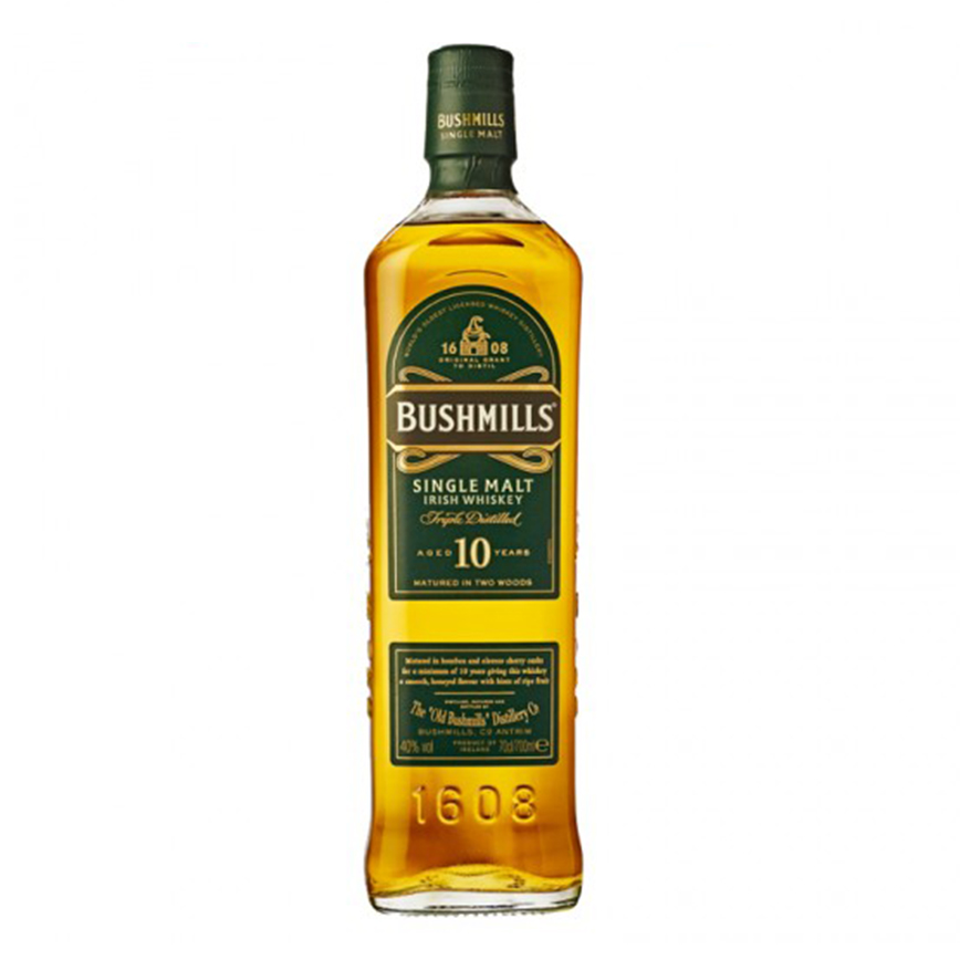 其他威士忌 Others Bushmills 10 Years Single Malt 布斯密10年愛爾蘭麥芽威士忌 700ml (0102 0778)